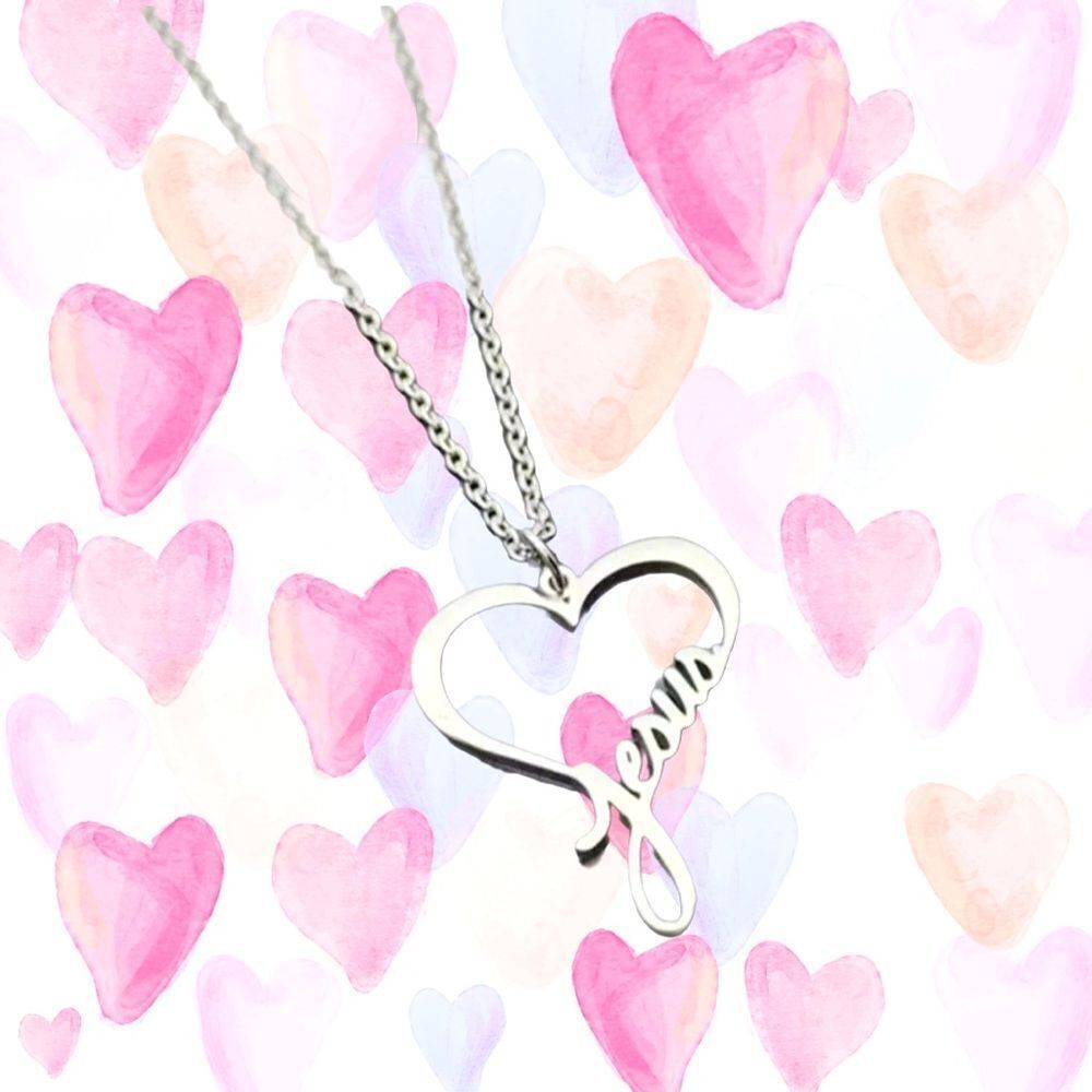 NWT JESUS ♥️ NECKLACE “Anything good you see in me is because of Jesus Christ